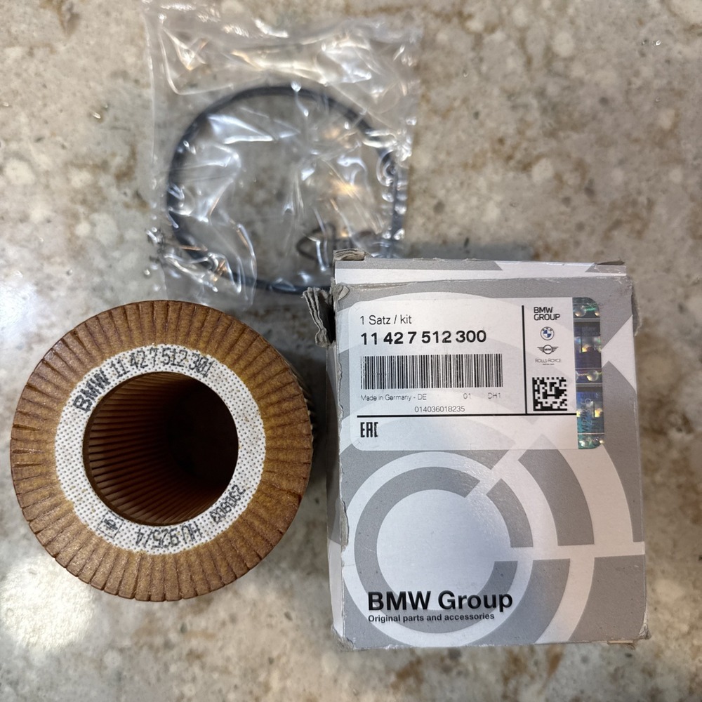 Genuine BMW Oil Filter 11427512300 11‎ 42 7 512 300